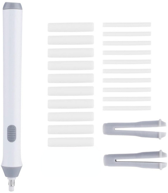 삼코스 전동 지우개 펜형 자소기 식 정음 설계 22개 교체 지우개 첨부 도면