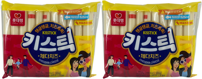 롯데웰푸드 키스틱 소시지550g 2개