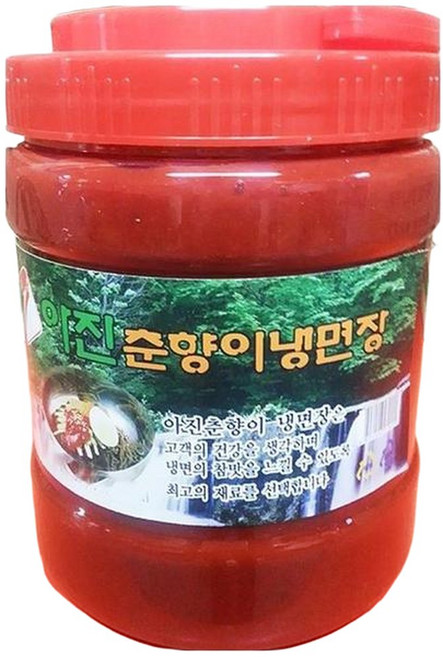 [JHN2277052EN]생면 냉면장 냉면비빔장 냉면양념장 2K)X6, 6개