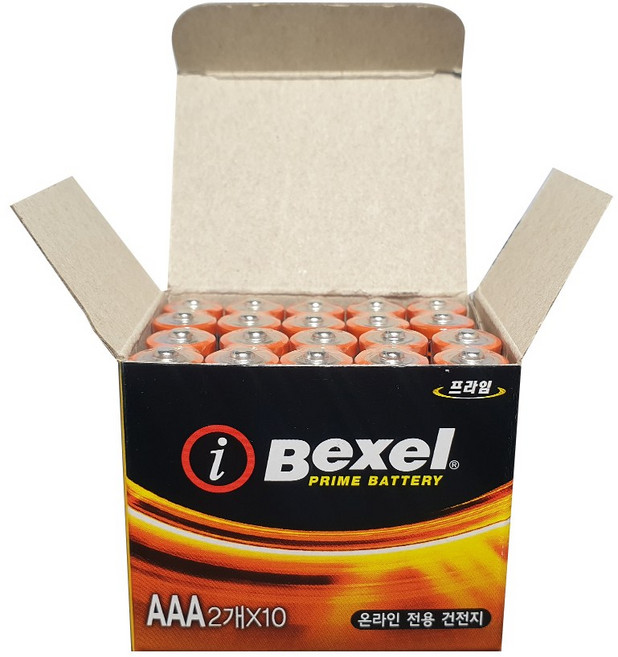 벡셀 아이프라임 알카라인 AAA건전지, 20개입, 6개