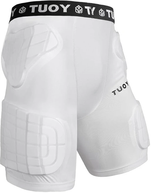 남성용 패딩 축구 거들 압축 5패드 통합 축구 패드 엉덩이 꼬리 허벅지 보호대 포함 축구 야구용, XL(Chest: 33-34 Inch), 1개 - 쿠팡