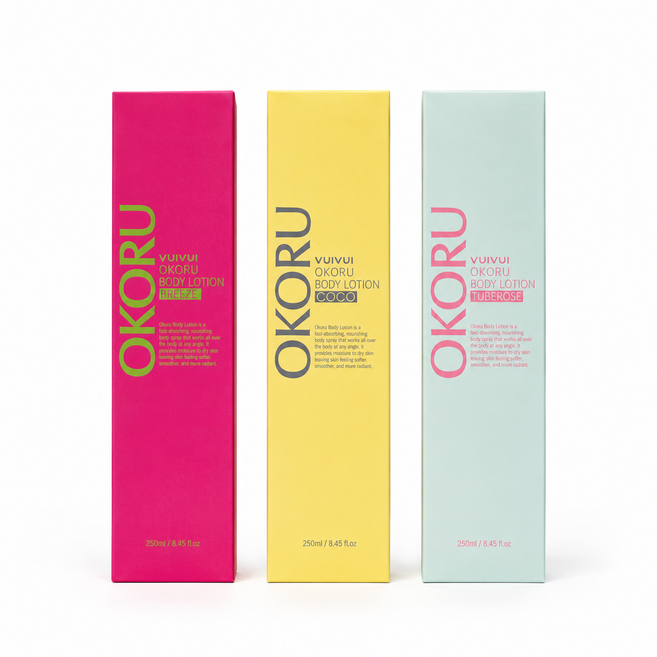 7위 - 뷰이뷰이 오코루 퍼퓸 스프레이 바디로션 3종 세트 브리즈 튜베로즈 코코, 3개, 250ml