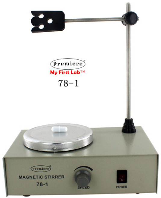 자석 교반기 비가열식 실험실 연구 장비 과학 교구, 1개