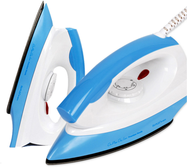 듀플렉스 가벼운 건식다리미 DP-925YS 논스틱코팅 유선 의류 전기 다리미 회전코드