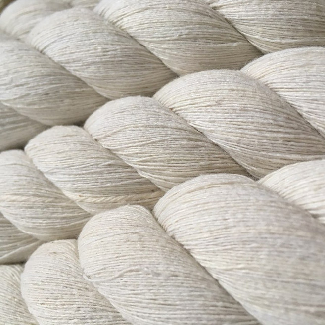 면로프 30mm 70M 자체제작 인테리어 줄다리기 골프스윙로프 면줄 두꺼운로프 밧줄 면밧줄, 1개