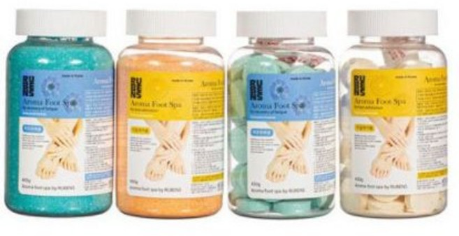 루벤스 아로마 풋스파 피로회복 각질제거 족욕제, 각질제거용-타블렛, 1개, 1개