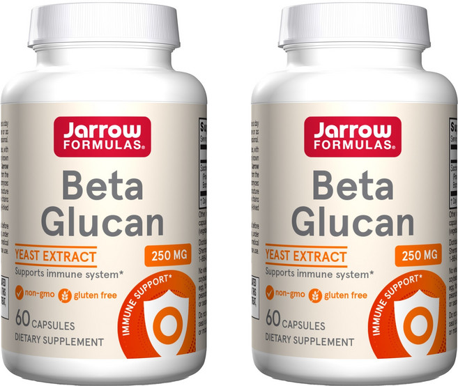 Jarrow FORMULAS 賈羅公式 β-葡聚醣膠囊, 60顆, 2罐