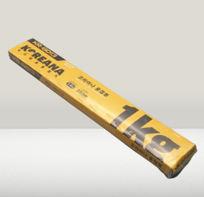 용접봉 막봉 1kg 아크 철 피복 2.6 3.2파이 소포장 KR-6013, 1개