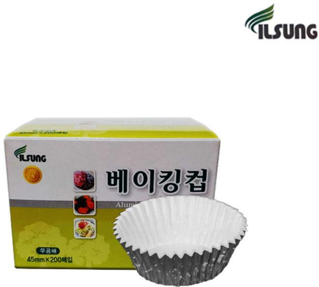 일성 베이킹컵 원형 45mm 200매 1개