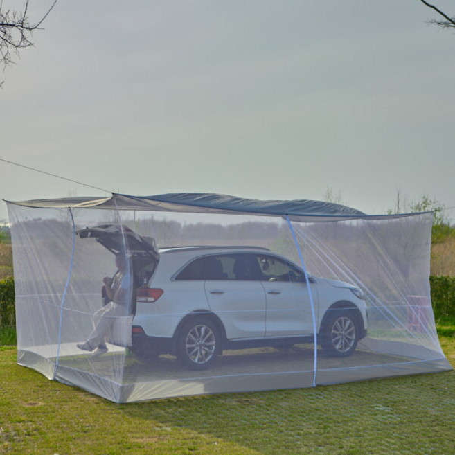 스파이더 실내외 겸용 지퍼식 사각모기장, 상세 설명 참조