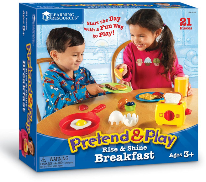 러닝리소스 LER 9068 아침 만들기 세트 역할놀이, 1개