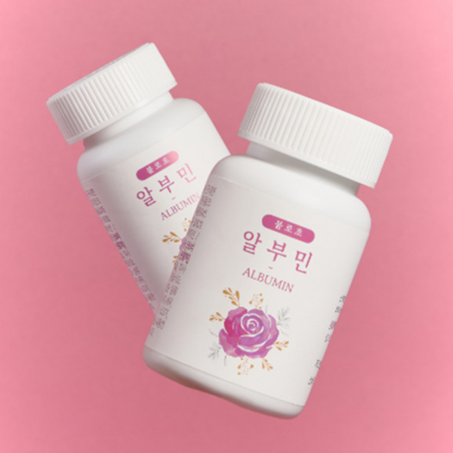 한나커뮤니케이션 불로초 알부민, 1개, 60정