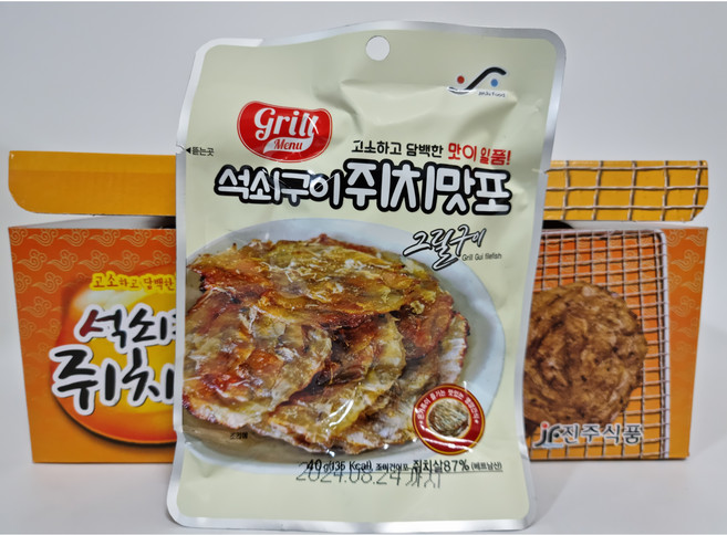 석쇠구이쥐치맛포5입20개, 1개