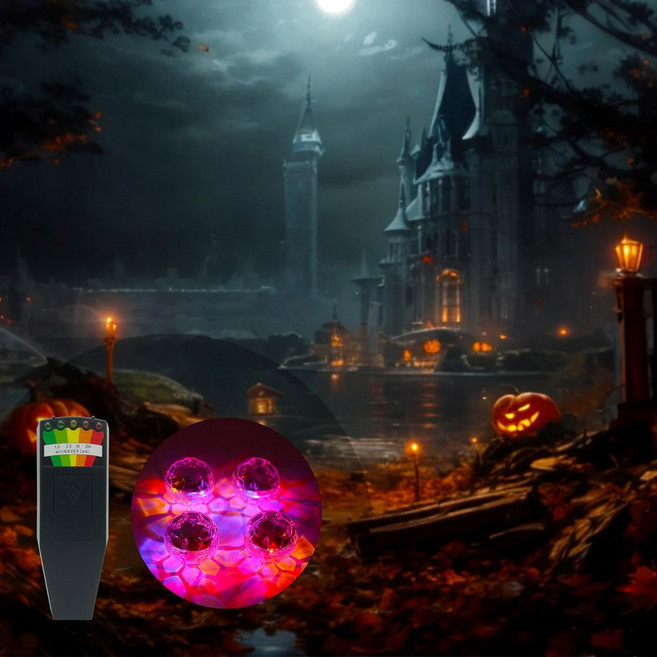 고양이 전기 자기 모션 방사선 계량기 EMF LED 스케일 사냥 고스트 키트 라이트 장비, 1개