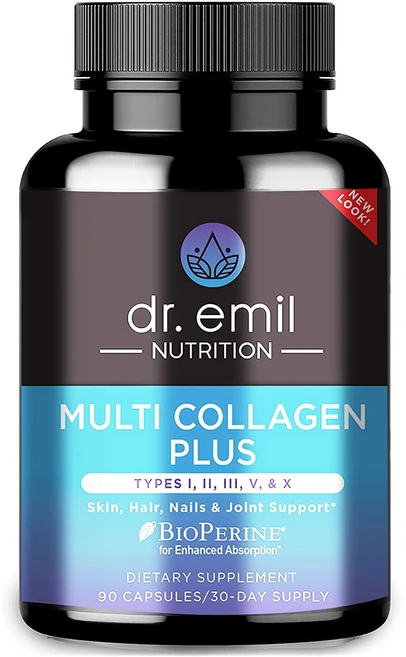 Dr.Emil Nutrition Multi Collagen Plus 닥터에밀 뉴트리션 콜라겐, 90정, 1개 - 쿠팡