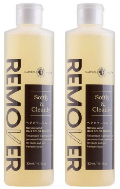 자연바람 헤어칼라 염색 헤어매니큐어 제거 300ml, 2개, 리무버