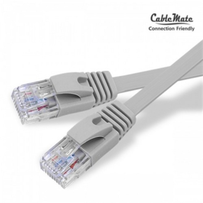 CAT.6 UTP 기가비트 다이렉트 플랫 랜케이블 15m