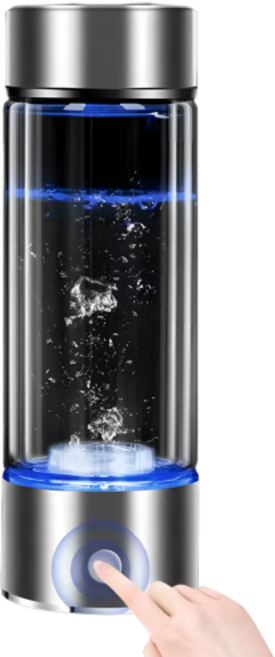 Mochae 수소컵 수소수 제조기 420ml 휴대용 수소수제조기, 실버