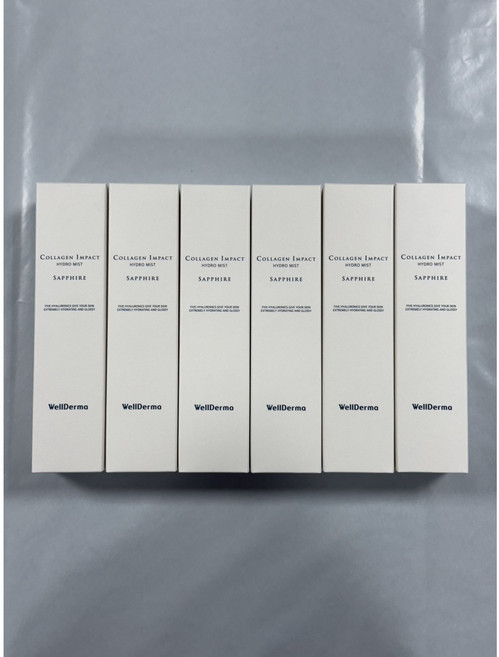 WellDerma 藍寶石膠原蛋白水潤噴霧, 150g, 6個