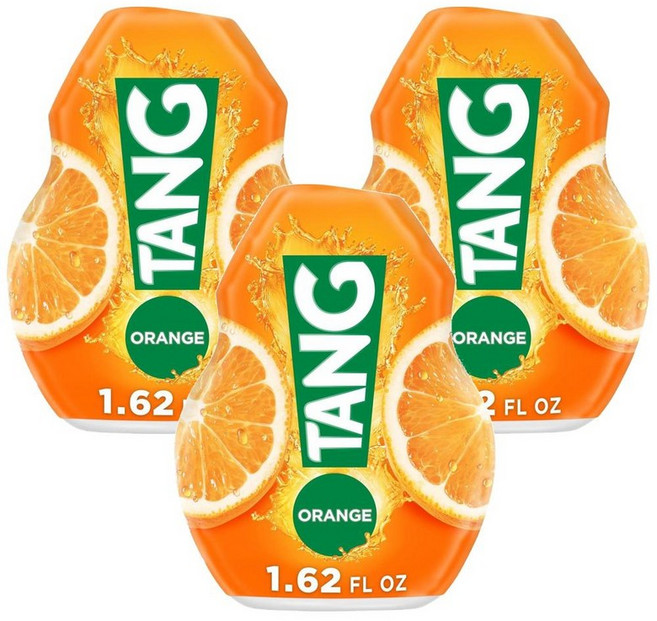 Tang Orange Sweetened Liquid Drink Mix 탱 오렌지 가당 액상 드링크 믹스 48ml, 3개