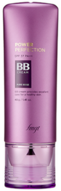 더페이스샵 파워 퍼펙션 비비크림 SPF 37 PA++, PURE BEIGE 퓨어베이지, 40g, 1개