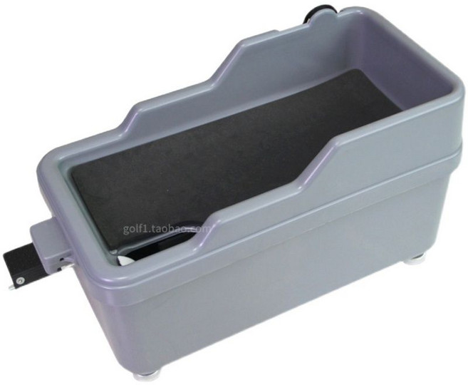 수동 골프공공급기 무동력 공급기 터치식 머신 반자동 실내, 회색, 회색, 1개