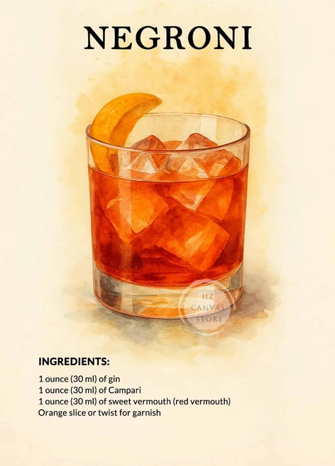 클래식 미니멀리스트 빈티지 칵테일 벽 아트 인쇄 바 장식 모히토 Caipirinha 럼 펀치 디자인 프레임 없, [01] 50X70cm Unframed, 01 50X70cm Unframed