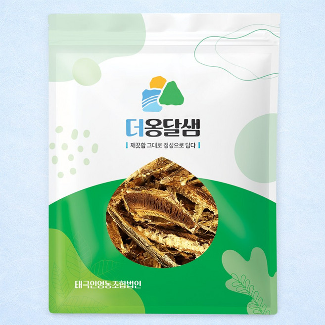 황태부산물 자연건조 용대리 황태 파지 1kg 국내가공 사료용 껍질 뼈 지느러미, 1개
