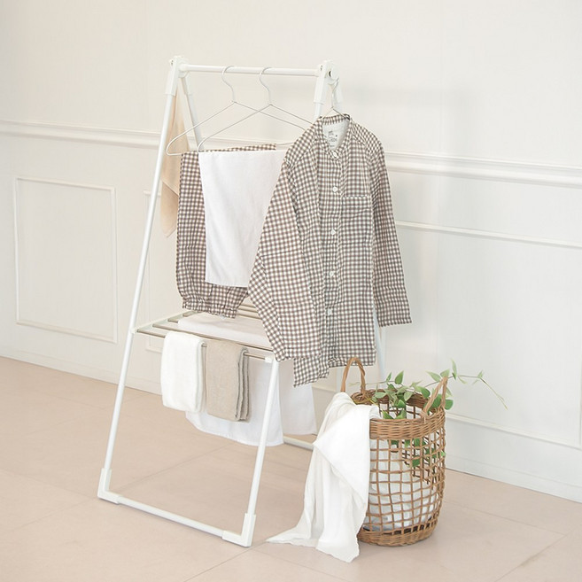 블렌드 A형 빨래건조대, 올화이트