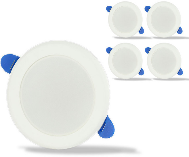 방습 LED 다운라이트 3인치 5W 매입등 매립등 천장 조명 씨티오, 주광색(하얀빛), 5세트