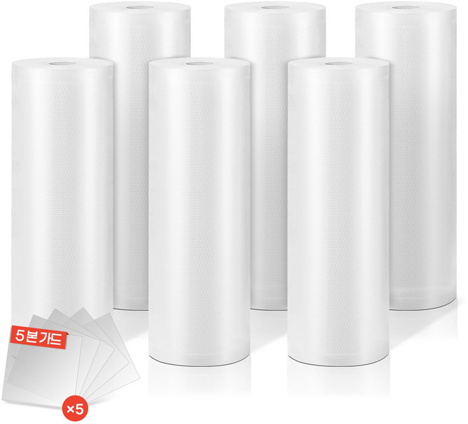위백 진공포장 비닐팩 롤타입 28cmx300cm 6개