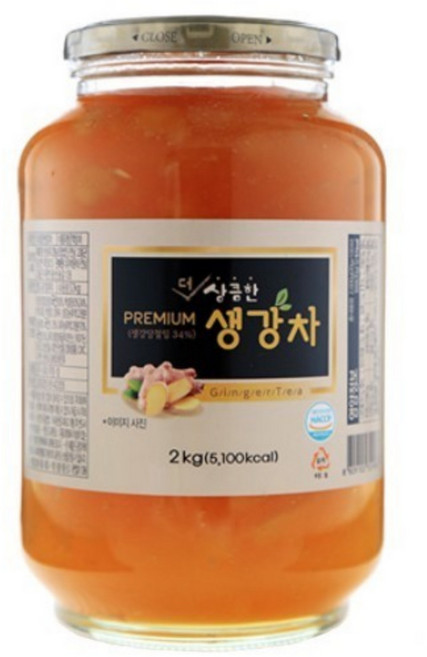 건강까지 생각하는 더상큼한 생강차, 1개, 2kg, 1개입, 2kg