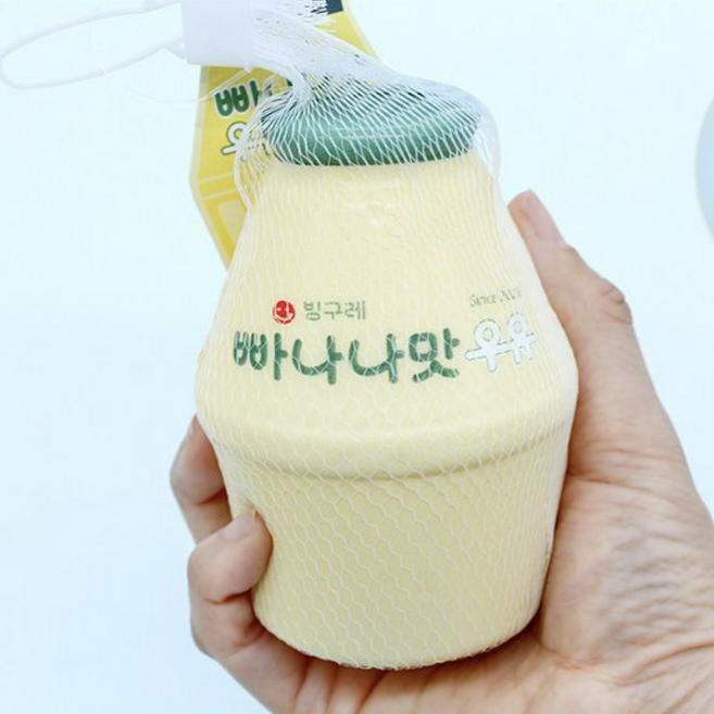 빠나나맛 우유 스퀴시, 1개, 38g, 옐로우