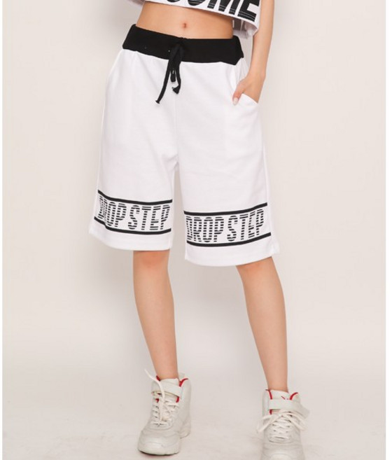 Unique 1181 드롭 반바지~/파워댄스 방송댄스복 무대 공연 힙합 에어로빅 줌바 피트니스 트레이닝 운동복