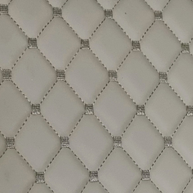 30X155cm 레자원단누빔자수 퀄팅자수 인조가죽 레자스폰지 천장방음, 사각베이지