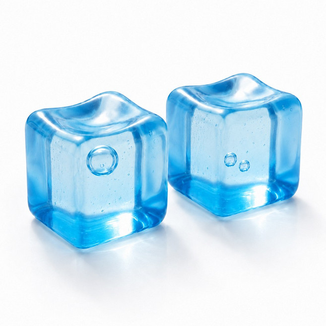 하비소 쫀득 얼음 말랑이 스퀴시 스트레스볼 2개입, 2개, 155g, 단일