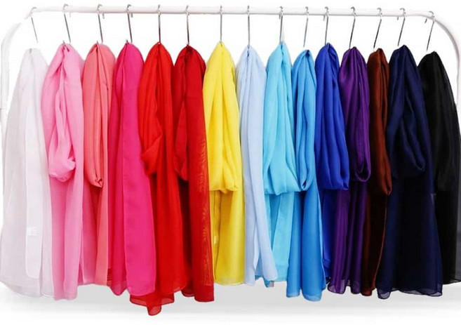 머플러 봄 합창 가을 여자 단체 스카프 롱 쁘띠 단색 무지 여름 쉬폰 여성