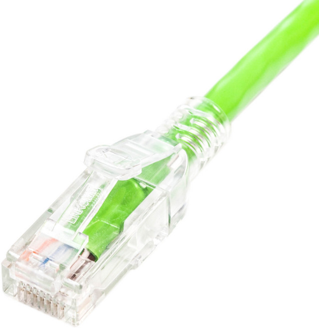 LINKOMM CAT.6 高速網路線 UL認證, 綠色,1公尺, 1個, U24AC6001MGN