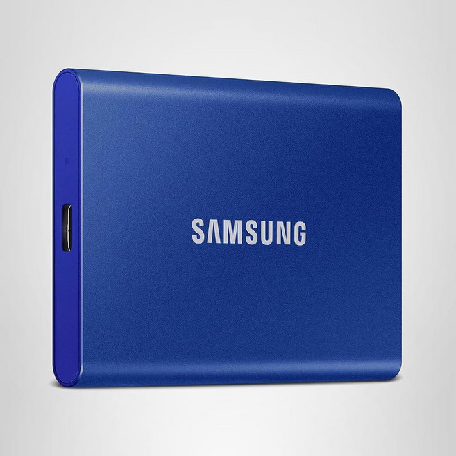 삼성 T7 휴대용 SSD 2TB - 최대 드라이브(SSD) (MU-PC2T0T 그레이 /S /AM) 스테이트 1050MB USB 솔리드 3.2 외장