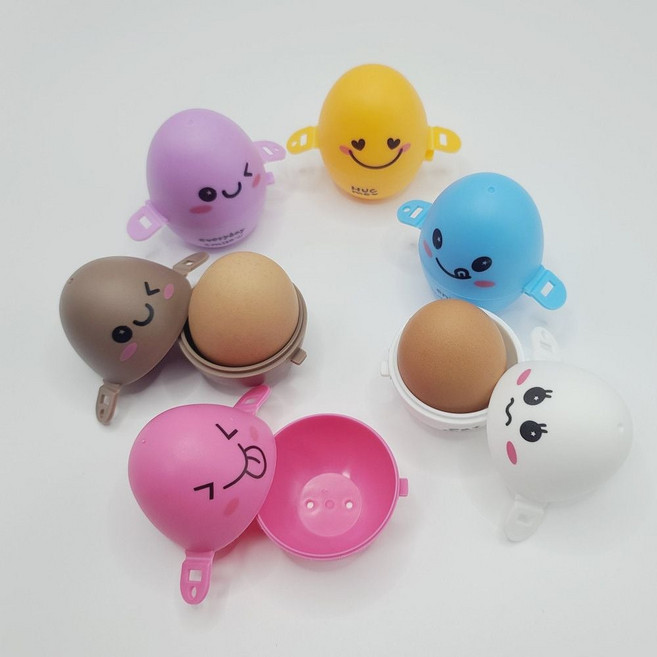 캠핑용 달걀 1구 야외용 계란 휴대용 간편 보관 계란통 통, 핑크, 1개, 핑크