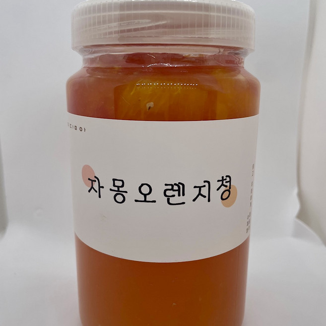 미담아 자몽오렌지청, 1개입, 1개, 500g