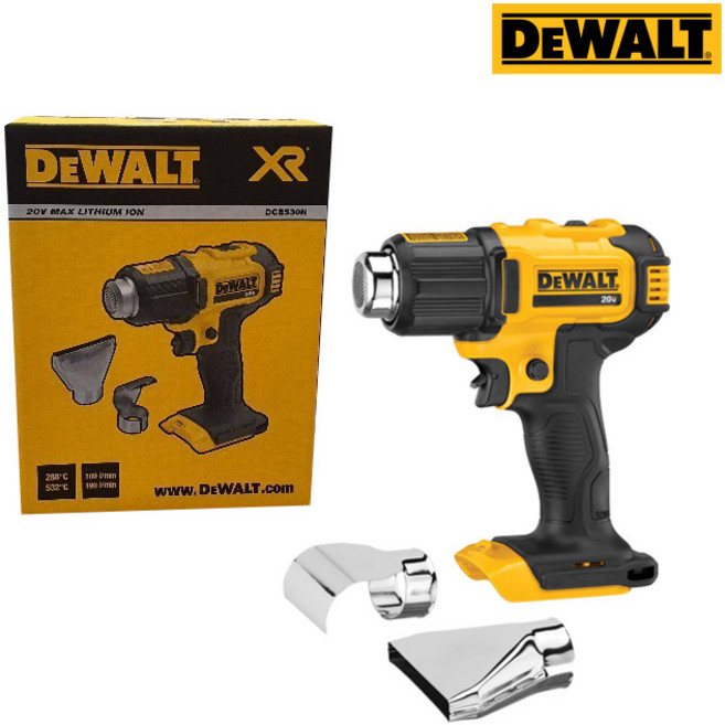 디월트 20V 충전 열풍기 몸체 베어툴 18V배터리 호환 532도, 1개