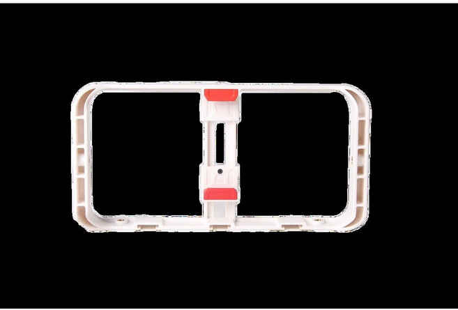 스마트폰 케이지 리그 4 제작 3 신발 8 그립 삼각대 영화 REMOTE 스탠드 마운트 휴대폰 케이스 비디오 스태빌라이저 핸드헬드, white Phone cage, 1개