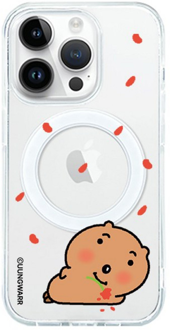 극락쿼카 맥세이프클리어젤하드 케이스 아이폰시리즈