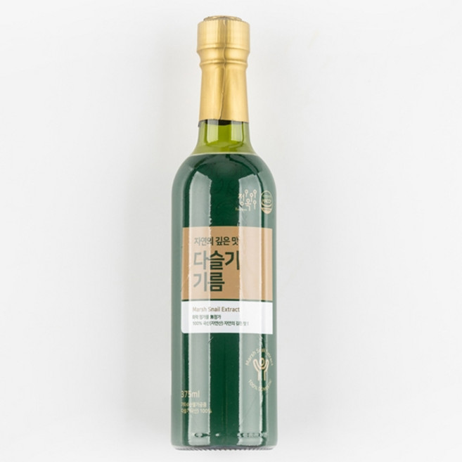 KBS인간극장다슬기집 자연산 다슬기농축액 다슬기기름 특허기술제조 올갱이기름 고디기름 엑기스, 1개, 375ml