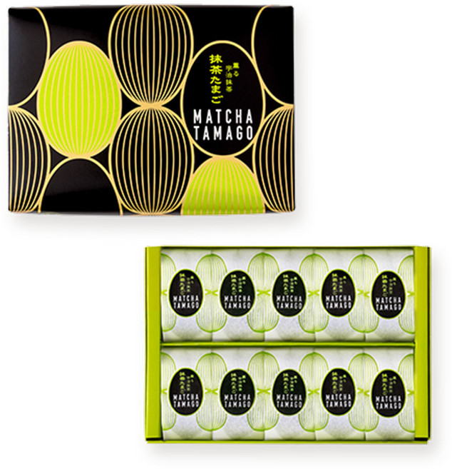 도쿄타마고 우지말차맛 타마고 10개입, 1개, 400g