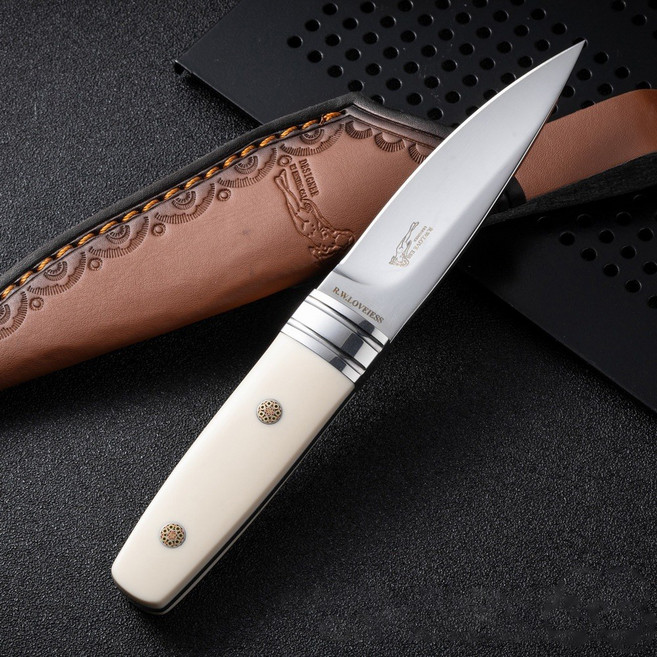 노르딕 캠핑 나이프 K417-W 휴대용 캠핑용칼 서바이벌 등산칼, 1개