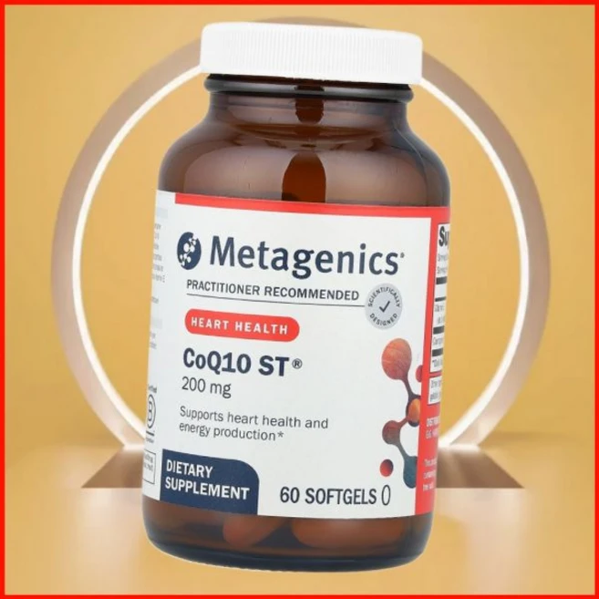 메타제닉스 CoQ10 코큐텐 ST 200mg 소프트젤 미국내수, 1개, 60정 - 쿠팡