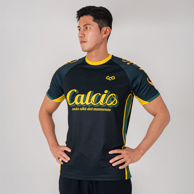 칼치오 축구 트레이닝복 상의 풋살 축구복 반팔 유니폼