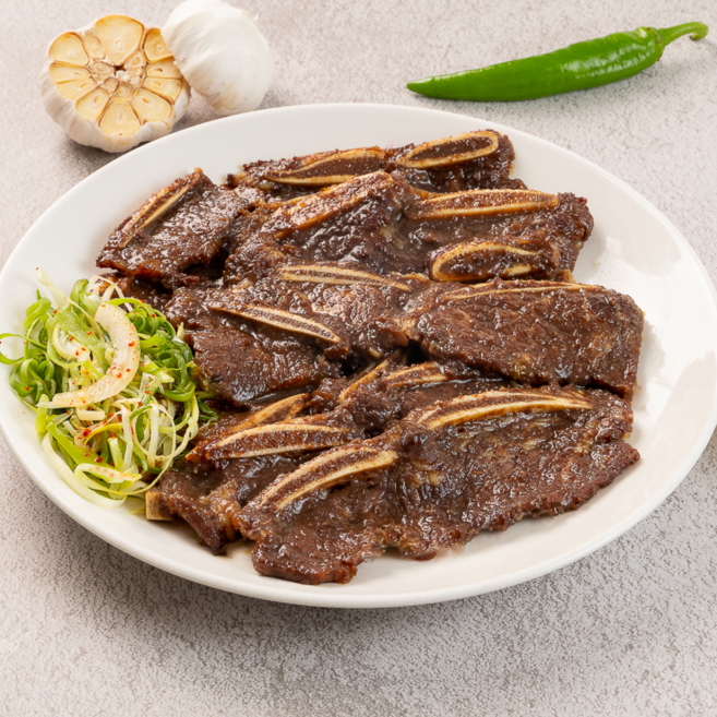 생초할매 양념LA갈비 600g 라갈비 프리미엄 초이스급 갈비, 1개